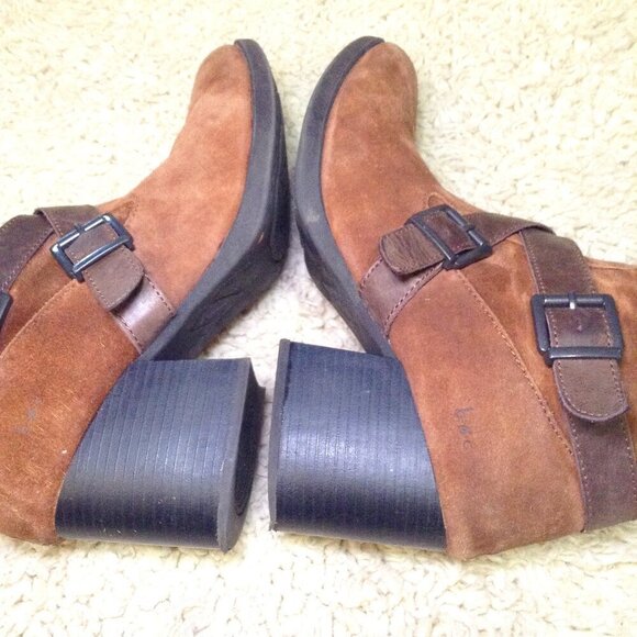 BOC "Dakota" Suede Boots, "11", Western, Equestrian, Avant Garde, Quiet Lux Chic - Picture 7 of 9